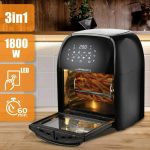 Multifunktions Air Fryer – LED Display mit Touch Screen 12l_1